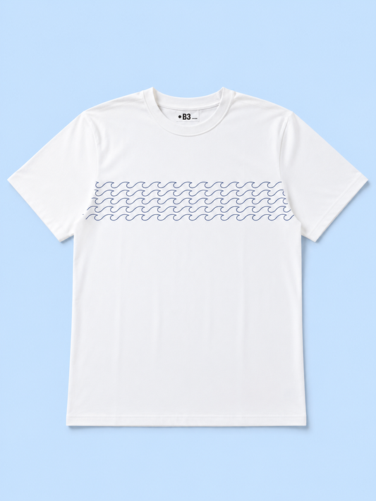 Oversized T-shirt Waves CV